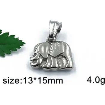 Přívěsek Slon - ocelový přívěsek - varianta 2