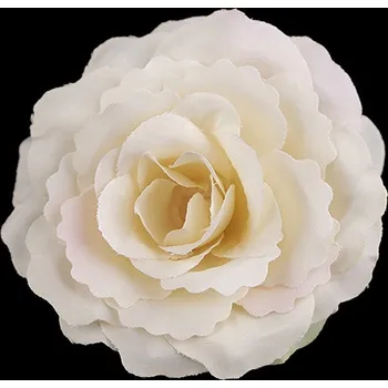 umělá květina Umělý květ růže Ø8 cm Varianta: 1 krémová světlá, Balení: 2 ks