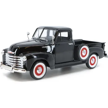 autíčko Chevrolet 3100 Pick-up 1953 černá 1:24 - Welly Chevrolet 3100 Pickup 1953 - kovový model auta