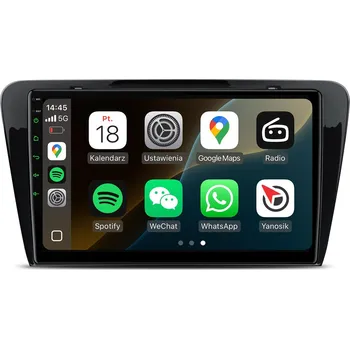 Autorádio ŠKODA OCTAVIA 3 RÁDIO NAVIGACE ANDROID CARPLAY