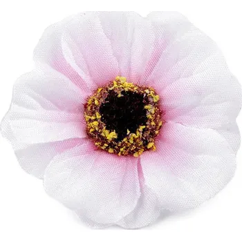 umělá květina Umělý květ čajová růže Ø5 cm Varianta: 8 růžová světlá, Balení: 35 ks