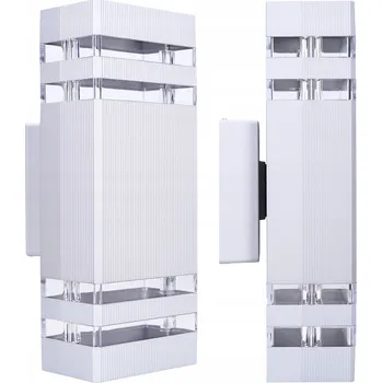 Nástěnné svítidlo Zahradní nástěnné svítidlo SuperLED bílé GU10 35 W