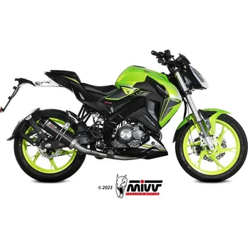 Výfuk pro motocykl Moto výfuk MIVV GP-C BLACK with carbon cap KEEWAY RKF 125 2021 - 2023