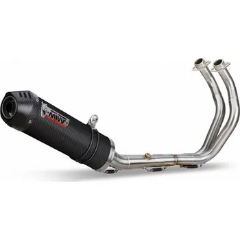 Výfuk pro motocykl Moto výfuk MIVV OVAL CARBON with carbon cap YAMAHA XSR 700 2016 - 2020