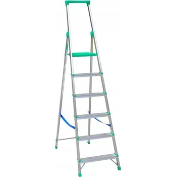 Žebřík Žebřík Drabex hliníkový 1 x 6 do 150 kg