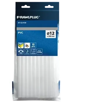 Průmyslové lepidlo Tyčinka lepící Rawlplug RT-GS-P2B pro lepení plastu, 200mm, 10ks
