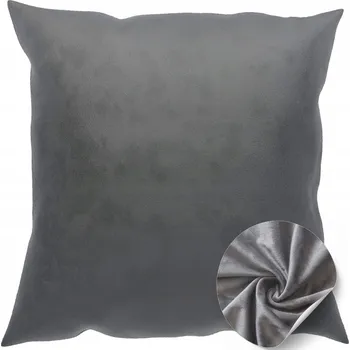 Polštář Povlak na polštář sametový hladký 50x50 hotový povlaky dekorativní matné