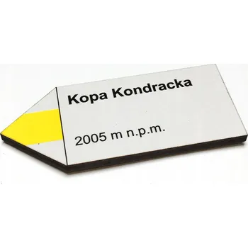 Obraz Magnet dřevěný suvenýr z hor KOPA KONDRACKA
