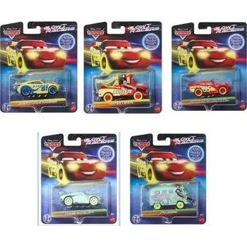 Mattel Disney Pixar Autíčko Glow Racers svítící ve tmě 1:55