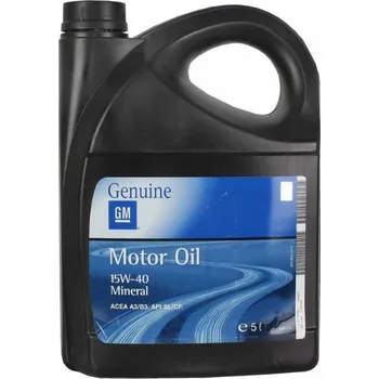 Motorový olej Minerální olej GM 5 l 15W-40