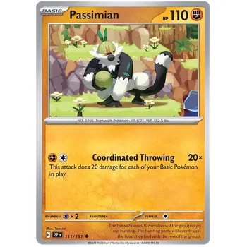 Karetní hra Pokémon TCG Passimian 111/191