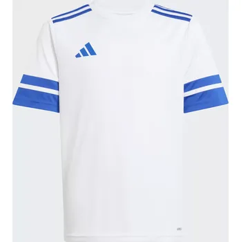 Fotbalový dětský dres adidas Squadra 25 bílá/modrá (128)