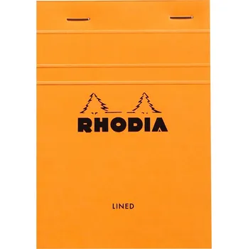 Blok Blok Rhodia N°13 A6 10,5x14,8 cm, linkovaný, oranžový