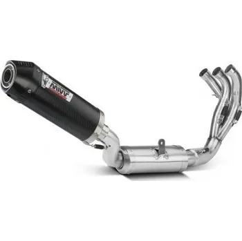 Výfuk pro motocykl Moto výfuk MIVV OVAL CARBON with carbon cap YAMAHA Tracer 9 / GT 2021 - 2023