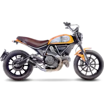 Motodíl Výfuk LeoVince DUCATI SCRAMBLER 800 ICON/CLASSIC 2015 - 2016 LV-10 BLACK EDITION