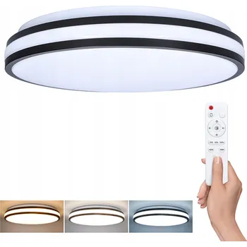 Solight LED osvětlení s dálkovým ovladačem Laskos, 48W, 3360lm, 39cm, změna