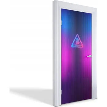 Fototapeta Fototapeta na dveře dýha samolepka samolepící Zákaz vstupu 85 x 205 cm