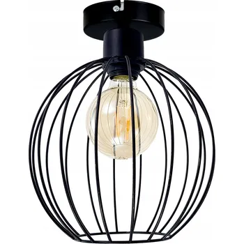 Stropní lampa stropní svítidlo Loft s drátěným stínidlem na žárovku E27