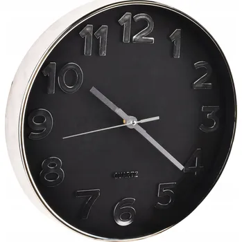 Hodiny Nástěnné hodiny Tajemniczy ogród černé 30,5 cm