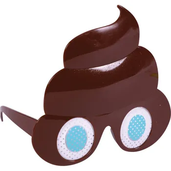 Karnevalový doplněk Brýle ve tvaru hovínka