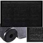 Ruhhy 22055 Rohožka černošedá 60 x 90 cm