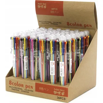 VÍCEBAREVNÉ KULIČKOVÉ PROPISKA 8 BAREV ŠKOLNÍ LINER