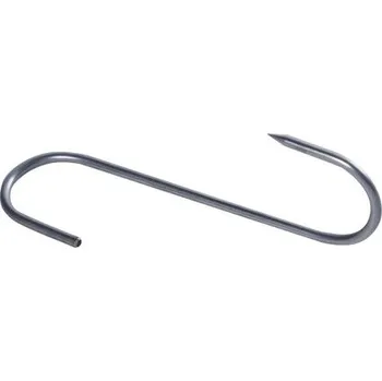 Háček uzenářský 140 mm, přetočený o 90 stupňů