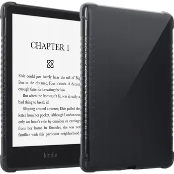 Příslušenství pro čtečku elektronické knihy POUZDRO ČERNÉ POLOPRŮHLEDNÉ PRO ČTEČKU KINDLE PAPERWHITE 11. GENERACE 6.8" 2021