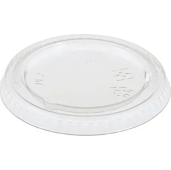Jednorázové nádobí Pacovis Víčko PLA, Ø62mm (50ks)