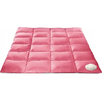 přikrývka Celoroční přikrývka peří-prachové 140x200 cm růžová