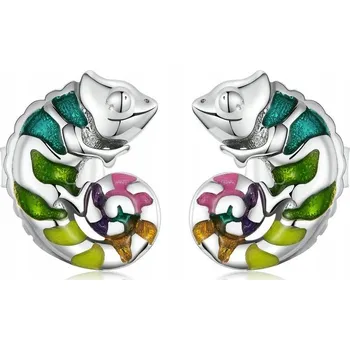 Náušnice Stříbro náušnice Fraise Chameleone S925