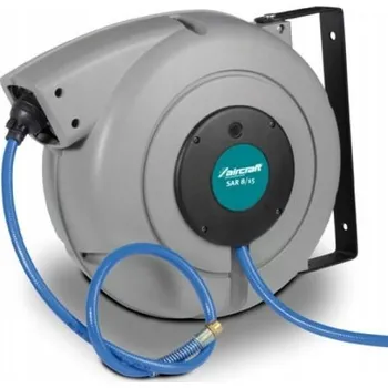 Příslušenství ke kompresoru Pneumatická hadice s automatickým navijákem Aircraft 15 m polyuretanová 8 mm