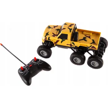 RC model auta MONSTER TRUCK TERÉNNÍ AUTO NA DÁLKOVÉ OVLÁDÁNÍ S NABÍJEČKOU