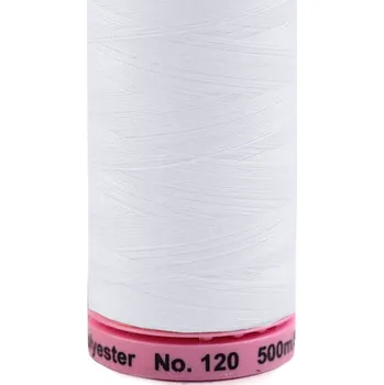 Nit Polyesterové nitě návin 500 m Aspo Amann Varianta: 2000 White, Balení: 5 ks