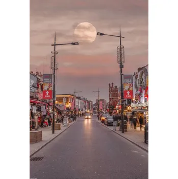 Obraz Plakát Hlavní ulice Camden bez rámu 30 x 45 cm