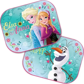 Stínítko do auta Sluneční clony boční 44x35cm FROZEN - 2ks (S9301)