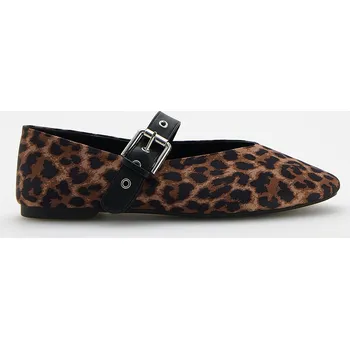 Dámská obuv Reserved - Baleríny se zvířecím vzorem - vícebarevná - 517CP-MLC - 517CP-MLC-38