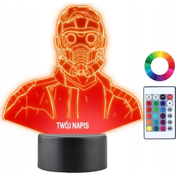 Lampička Plexido vícebarevná Noční lampa