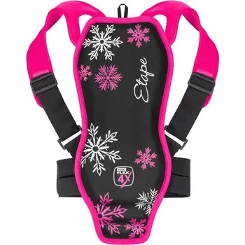 Chránič páteře etape dětský chránič páteře backbone | černá/růžová, varianta: 140-158 cm