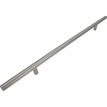 Nábytkové kování Nábytková úchytka Reling 256 mm stříbrná Kovová úchytka na skříňky