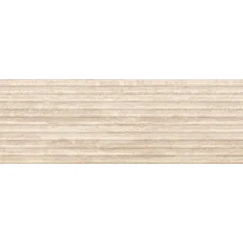 Obklad Obklad Ragno Travertino beige 3D vein cut 40x120 cm reliéfní RCUN