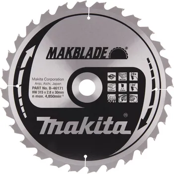 Pilový kotouč Makita pílový kotúč 315mm, 28z B-46171