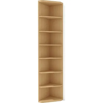 Šatní skříň Nabytekmorava Rohová skříň policová SV 704 ke sklápěcí posteli barva lamina: buk