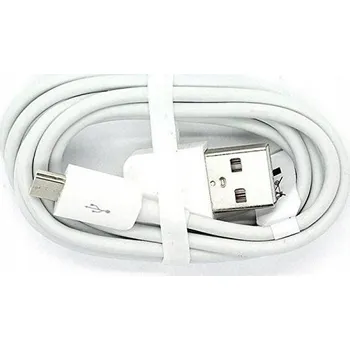 Kabel Huawei USB - microUSB typ B, 1 m, bílý