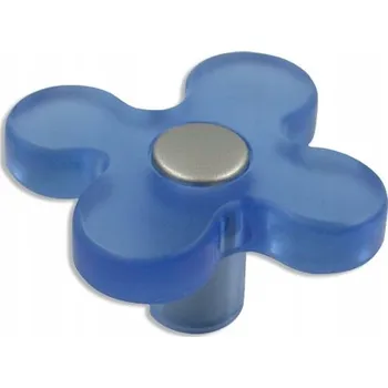 Nábytkové kování Nábytková úchytka SIRO SM8116I-50SN16MV11 modrá