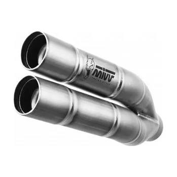 Výfuk pro motocykl Moto výfuk MIVV DOUBLE GUN ST. STEEL SUZUKI GSX-S 750 2017 - 2020