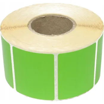 Speciální papír TERMO ETIKETY 100x20 mm 3000 ks Zelené