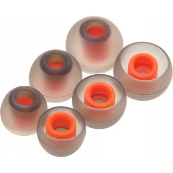 Sluchátka Špunty do sluchátek JBL Tune 125TWS / 120TWS černo-oranžové