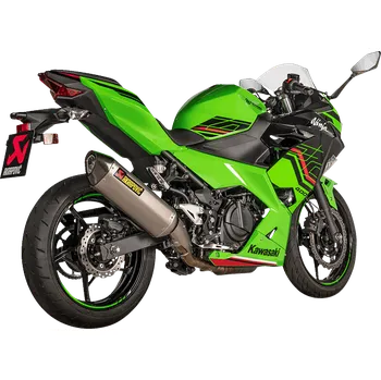 Výfuk pro motocykl Akrapovic Slip-On Line Titanium/Carbon Kawasaki Z 400 2019 – 2023