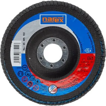 Brusný kotouč Lamelový kotouč Narex LK 125×22.2 27 ZA 80 (65405182)